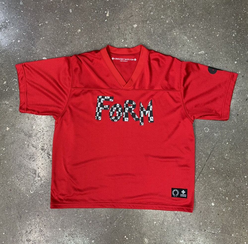 Chrome Hearts Matty Boy Form Red Jersey